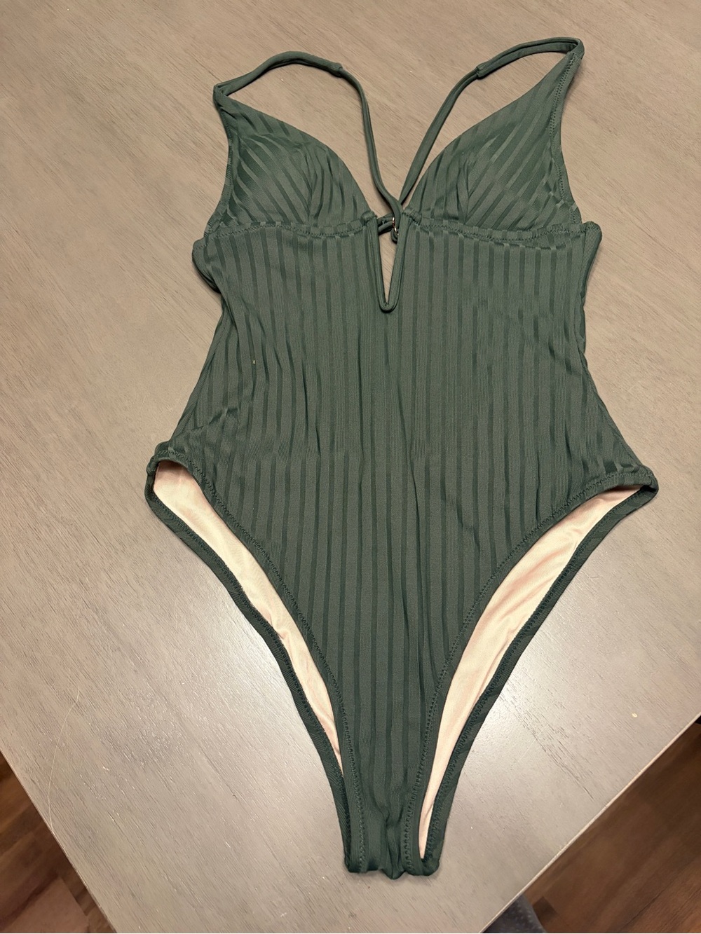 Women’s Green One-Piece Swimsuit, small